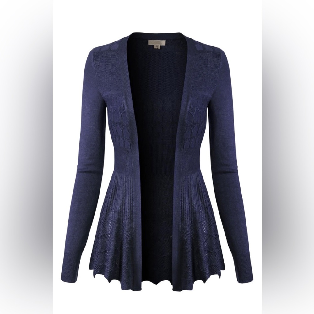 Anthropologie Dreamers Nina Pointelle Cardigan